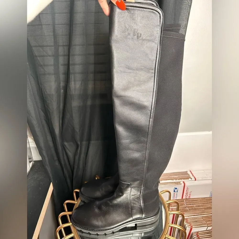Stuart Weitzman City Stitch Over The Knee Boots NEW
